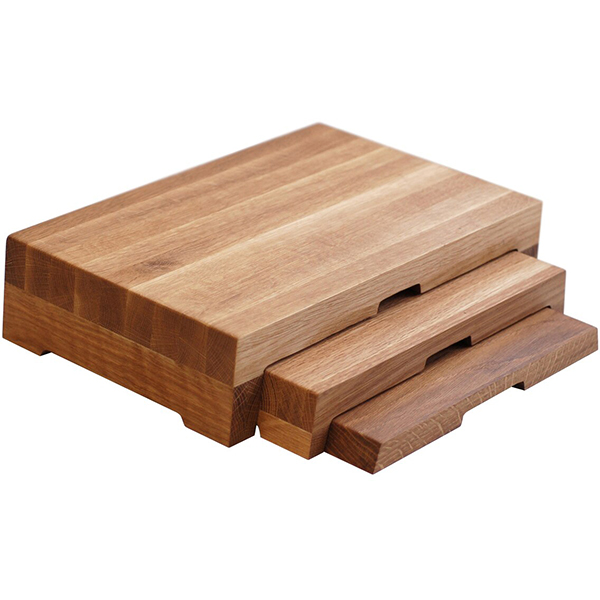 Набор подставок для подачи L40/34/30см  B=25см  H=9/5.3/2.4см [3 шт] Craster