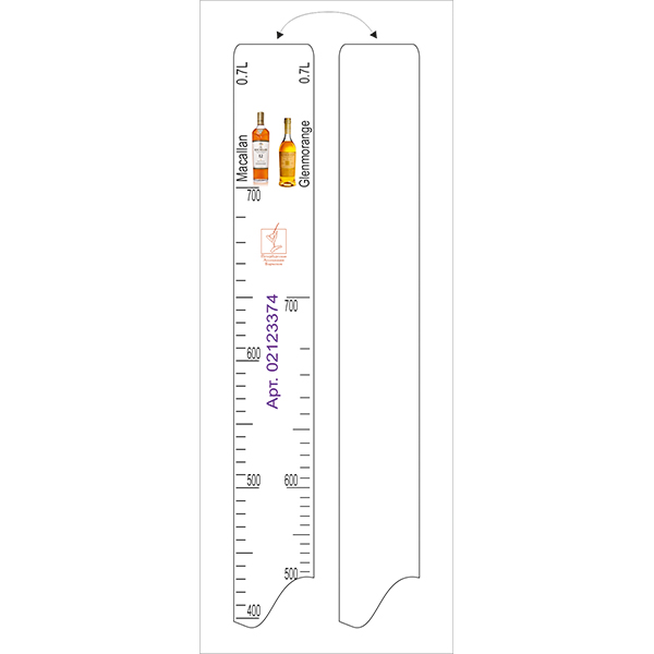 Линейка «Glenmorange 0.7,Macallan 0.7л»