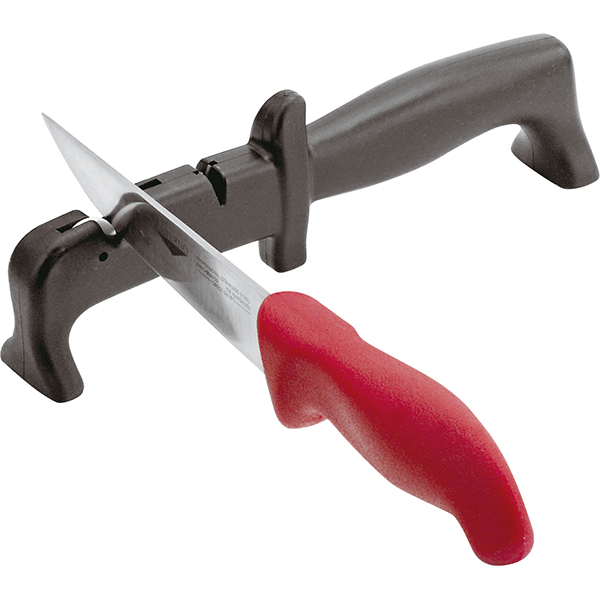 Точило ручное для ножей  пластик,сталь  высота=65, длина=220, ширина=30 мм Paderno