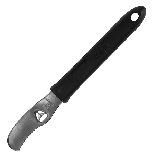 Нож для снятия цедры  сталь,полипропилен  длина=180/63, ширина=20 мм ILSA