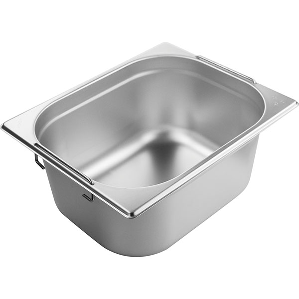 Гастроемкость (1/2) с ручками  металл  высота=15 см. ProHotel stainless steel