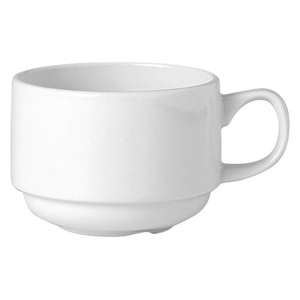 Чашка чайная «Симплисити вайт-Сли млайн»  материал: фарфор  225 мл Steelite