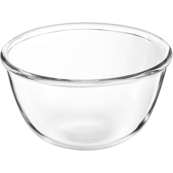 Салатник «Кокон»; стекло; 1300 мл; диаметр=18, высота=9.5 см.; прозрачный